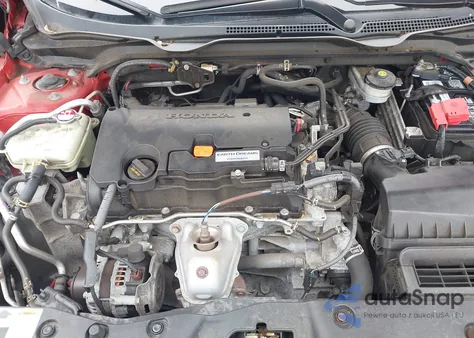 2017 Honda Civic Ex from USA, damaged, VIN 2HGFC2F77HH500974